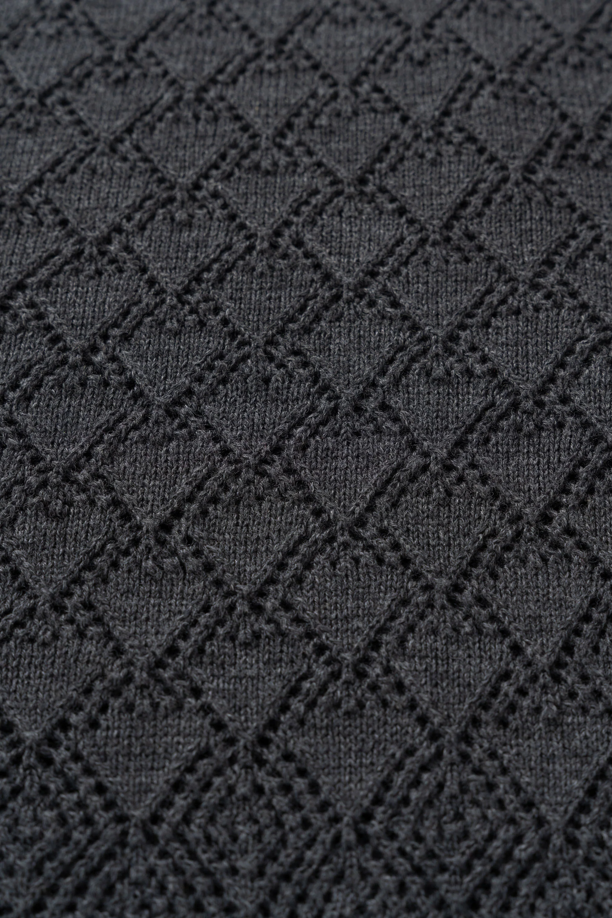 Jacquard-Knit Shawl - Image 2
