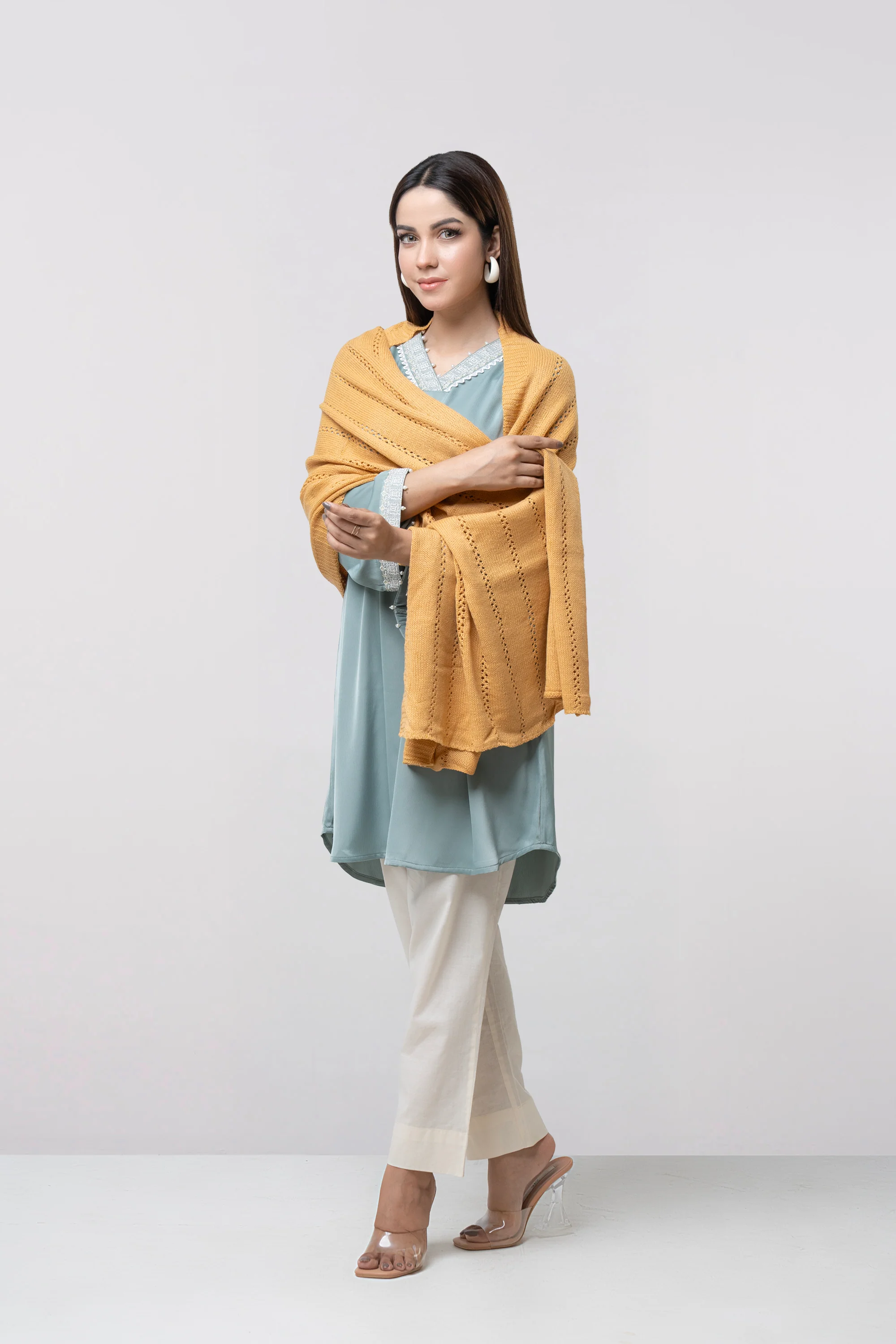 Premium Cotton Shawl - Image 4