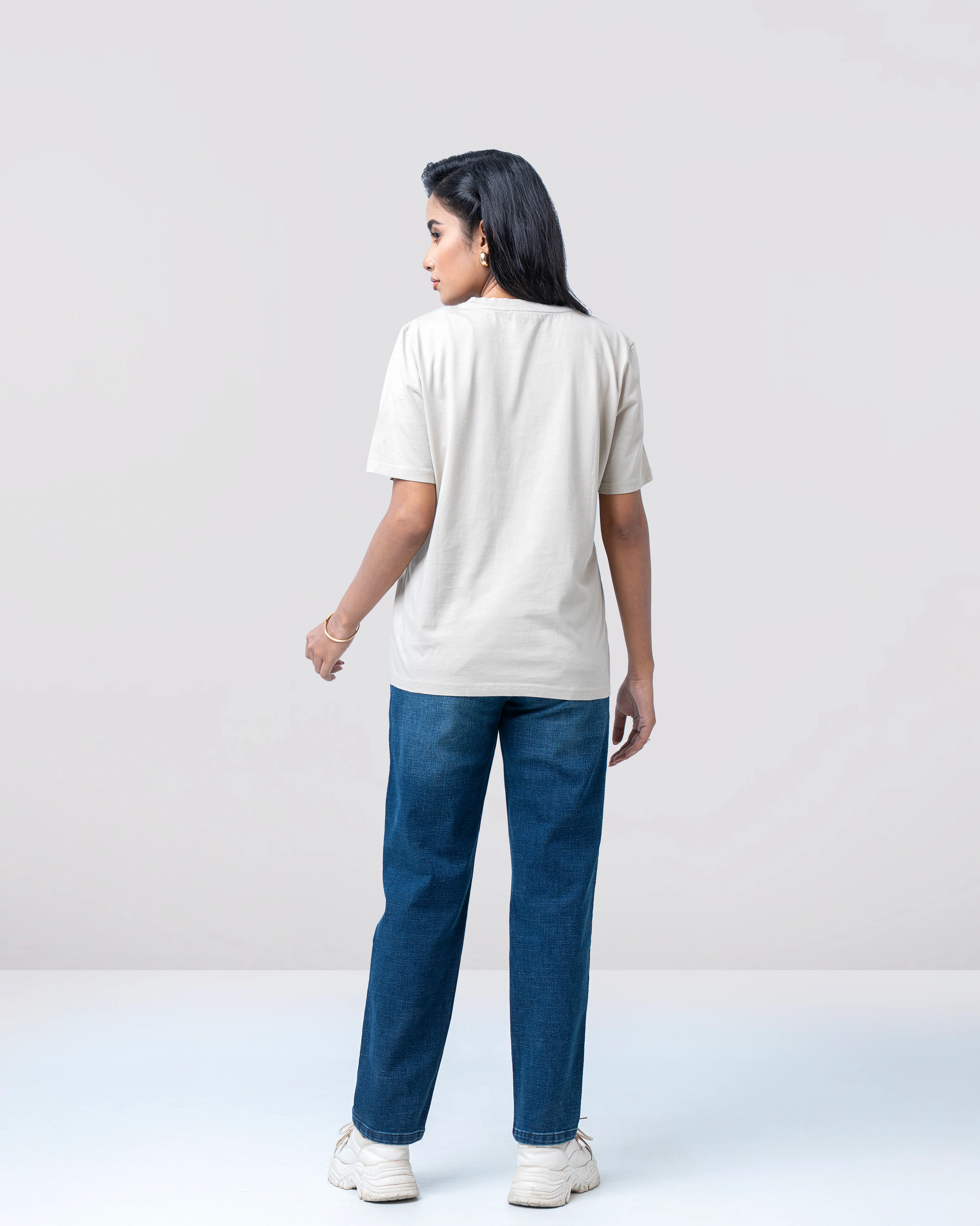 Women’s Regular Fit Pigment Print T-Shirt - Image 4