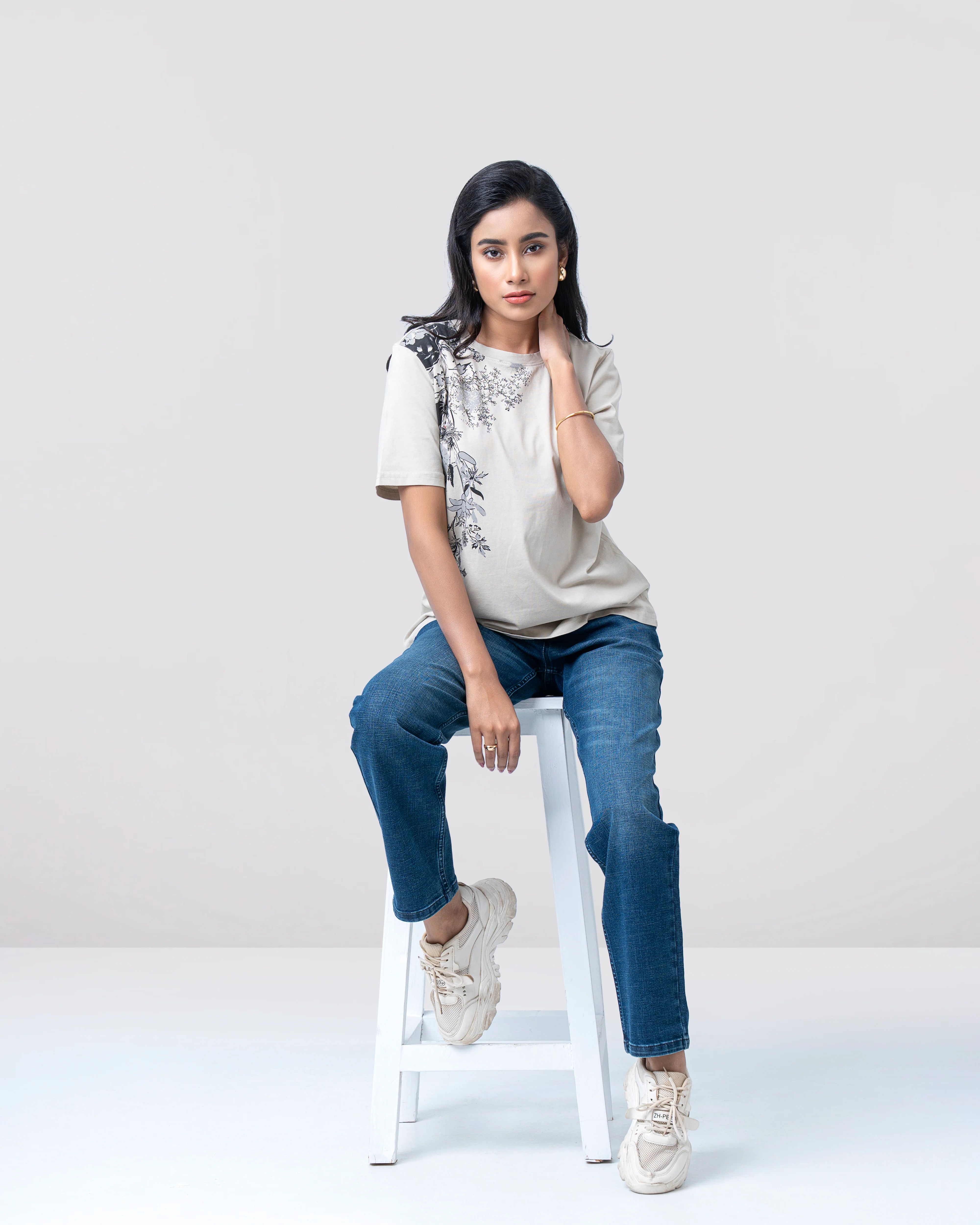 Women’s Regular Fit Pigment Print T-Shirt - Image 6