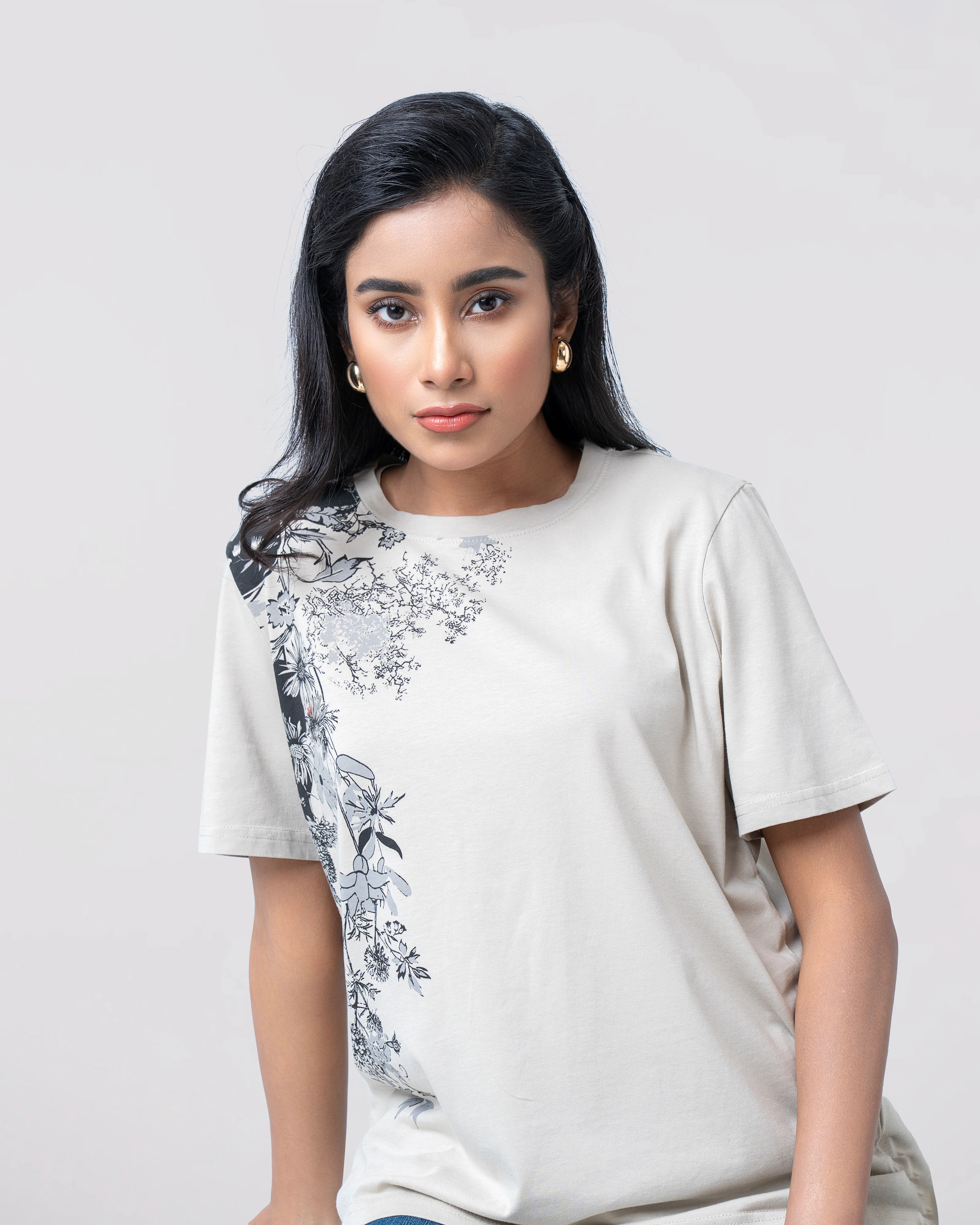 Women’s Regular Fit Pigment Print T-Shirt - Image 7
