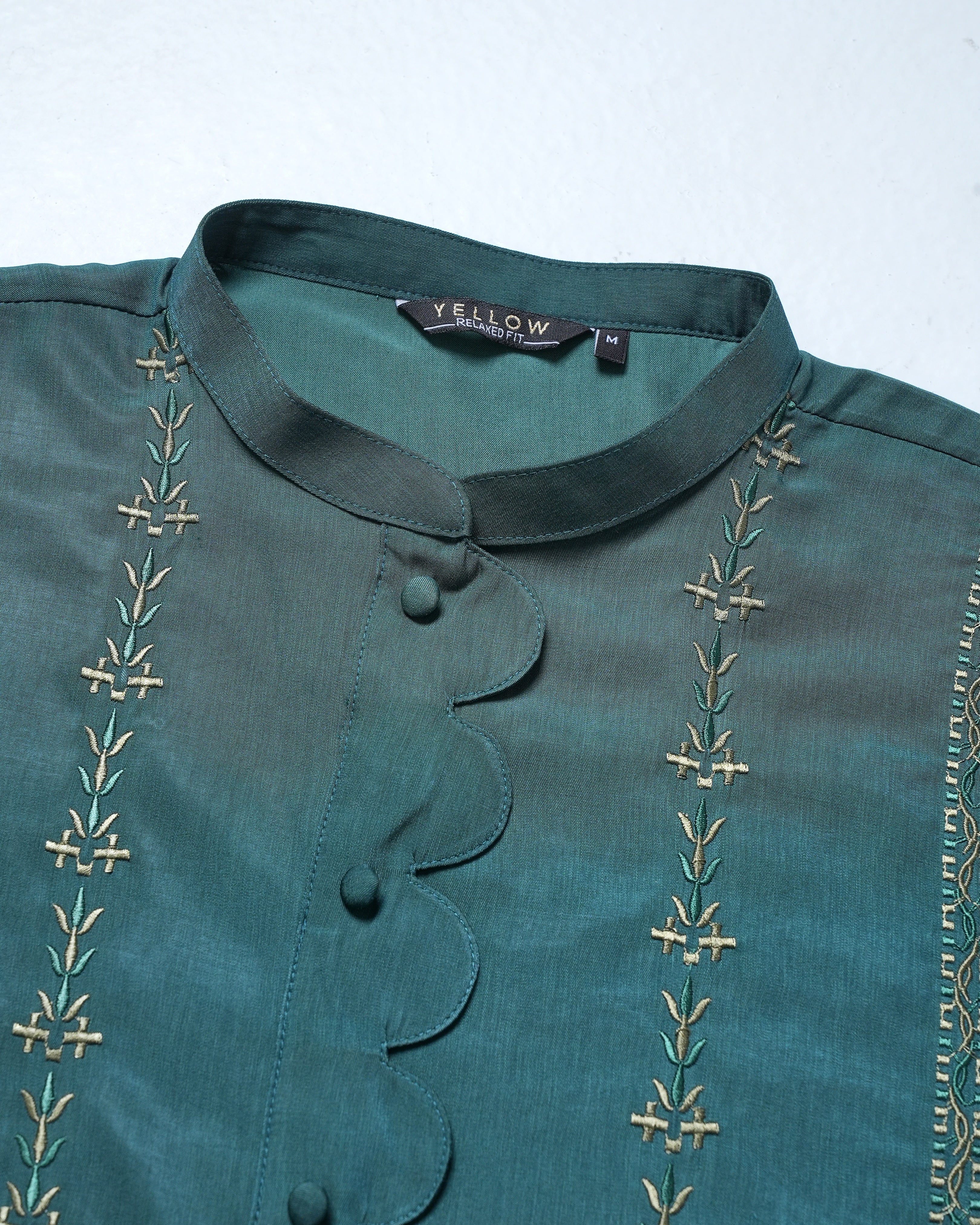 Relaxed Fit Embroidered Fashion Top - Image 7