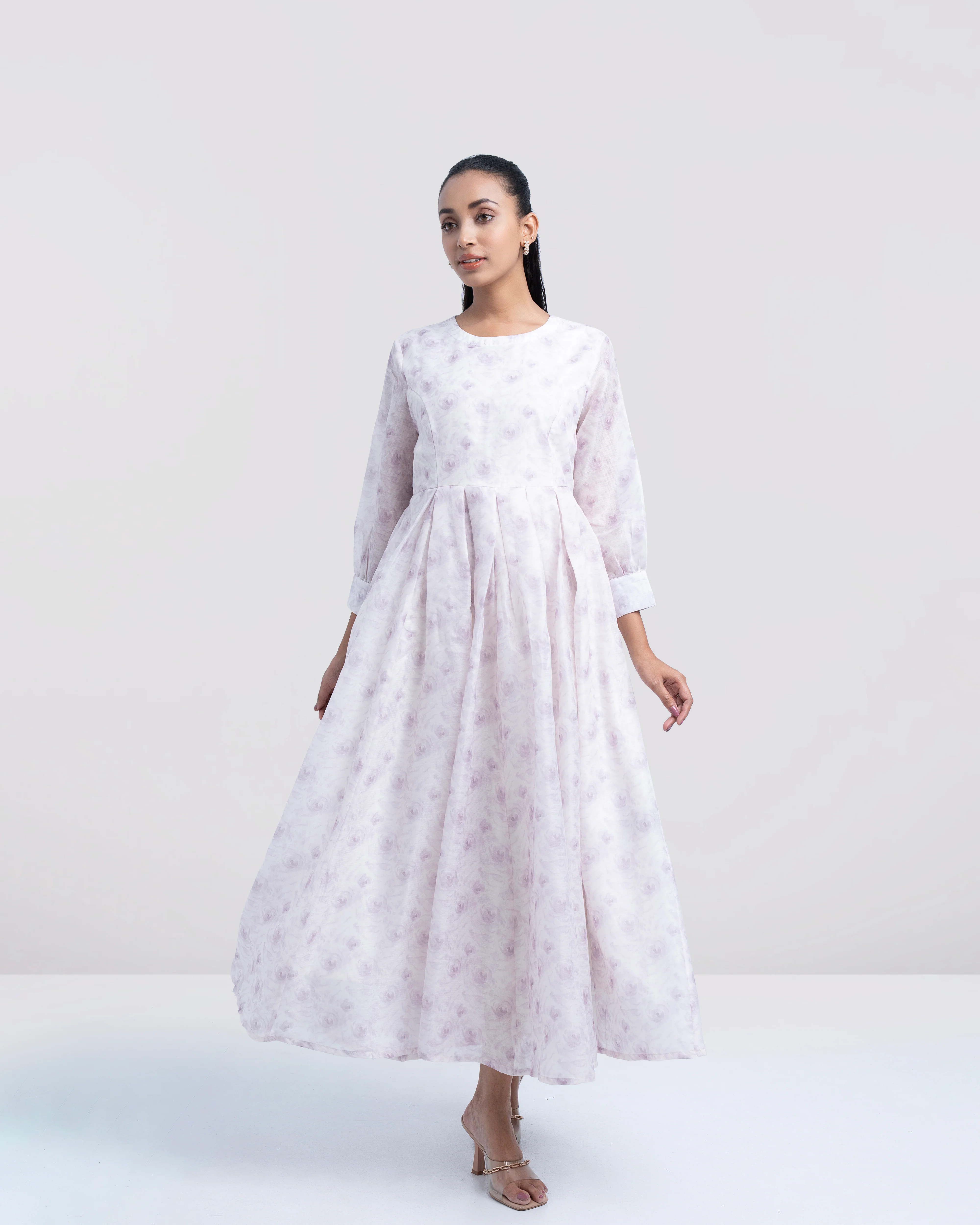 Women's Floral Long Dress - Image 2