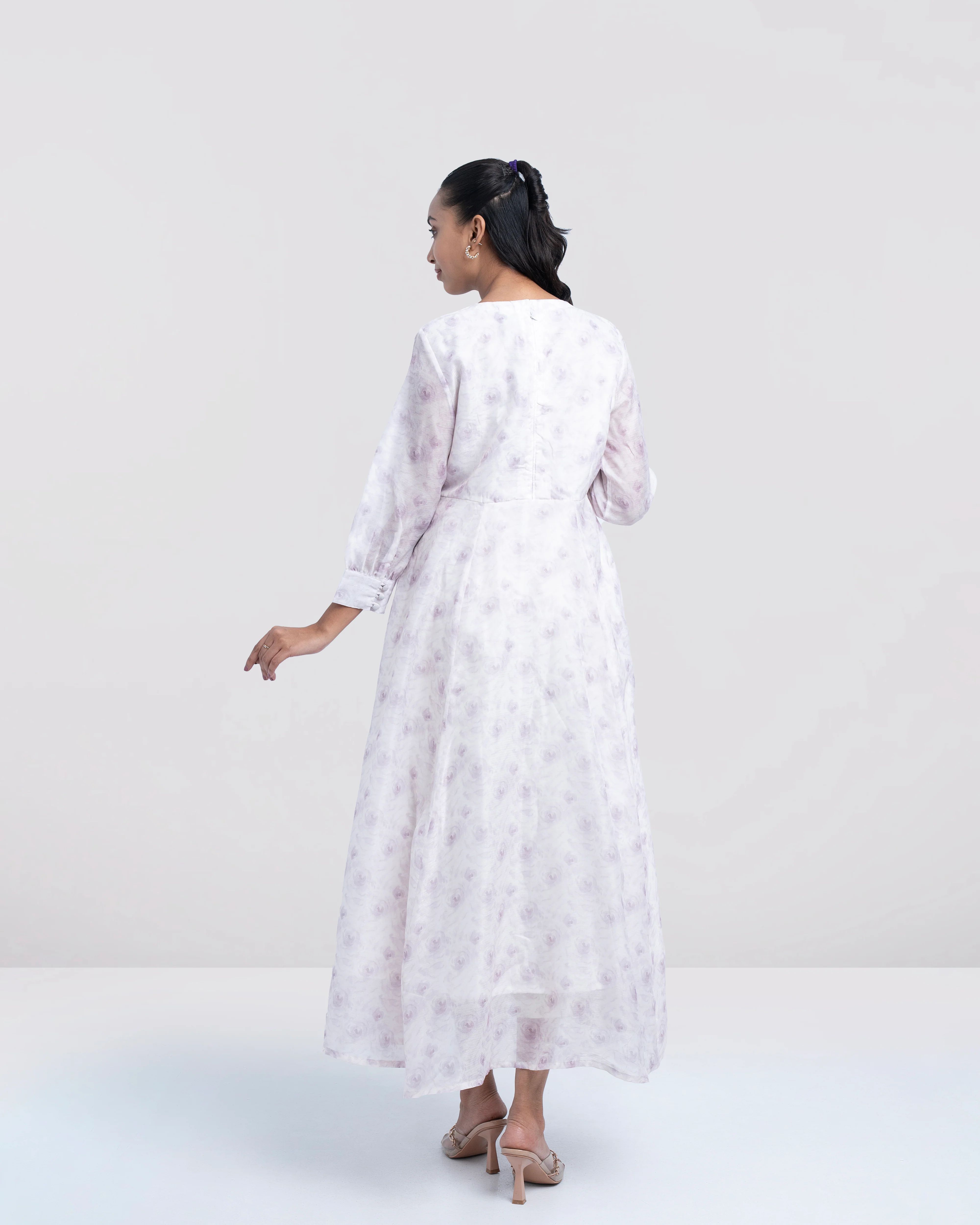 Women's Floral Long Dress - Image 5