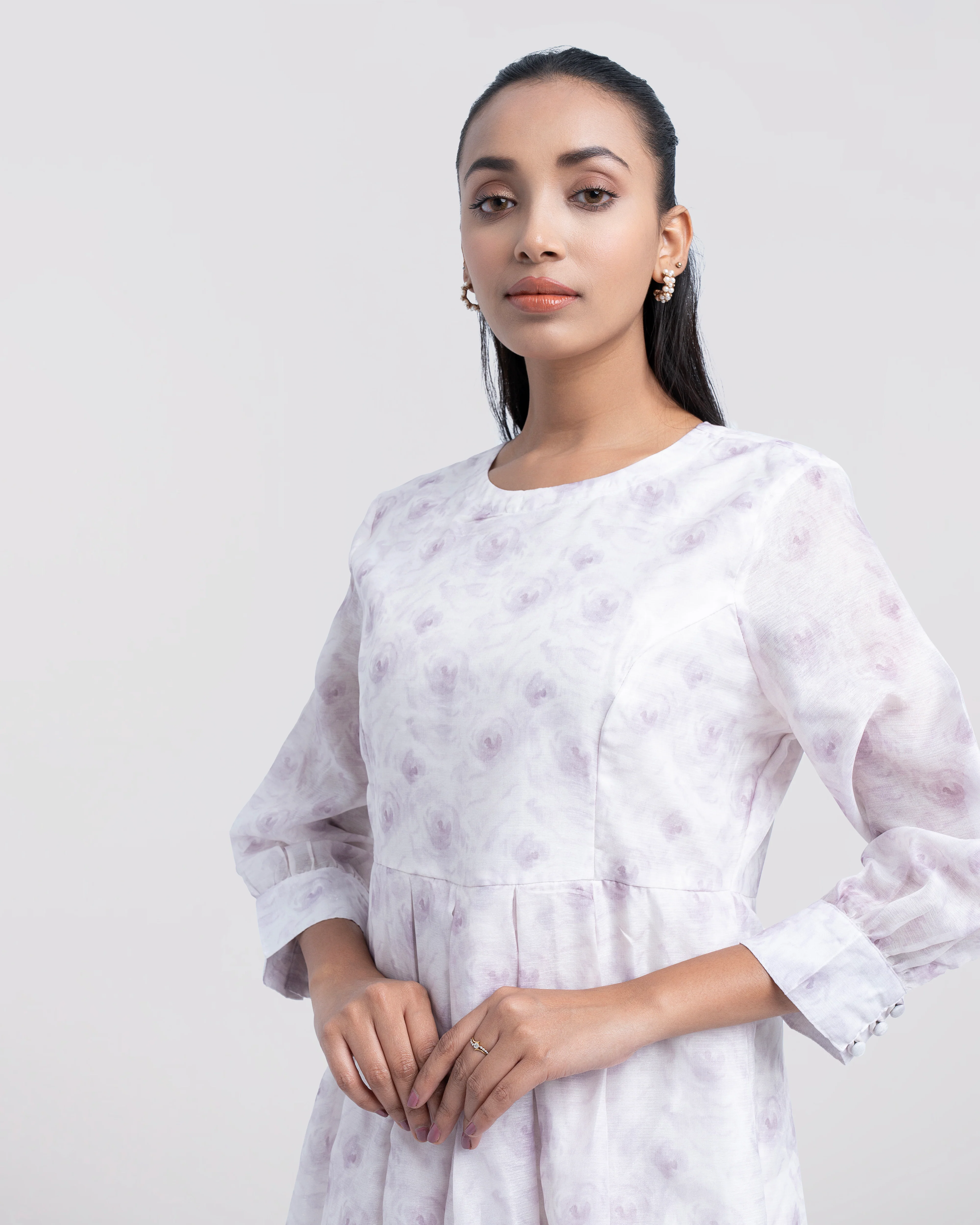 Women's Floral Long Dress - Image 6